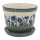 Blumentopf H: 14 cm, D: 18 cm mit Untersetzer