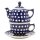 Teekanne 430 ml mit Tasse + Untertasse