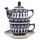 Teekanne 430 ml mit Tasse + Untertasse
