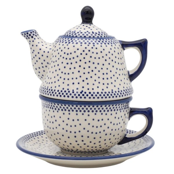 Teekanne 430 ml mit Tasse + Untertasse