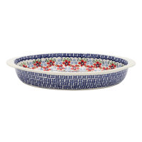 Auflaufform oval 36 x 27 cm