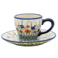 Espressotasse 0,07 l + Untertasse