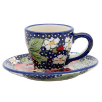 Espressotasse 0,07 l + Untertasse