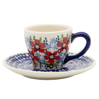 Espressotasse 0,07 l + Untertasse