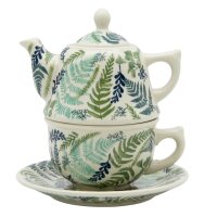 Teekanne 430 ml mit Tasse + Untertasse